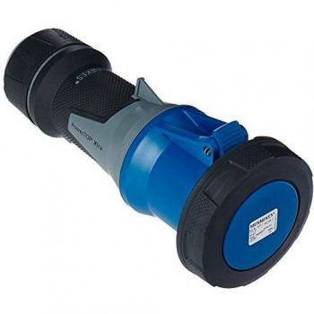 Mennekes PowerTop Xtra 63A Unisex Plug – 230V, 3 Poles, IP67 Rated