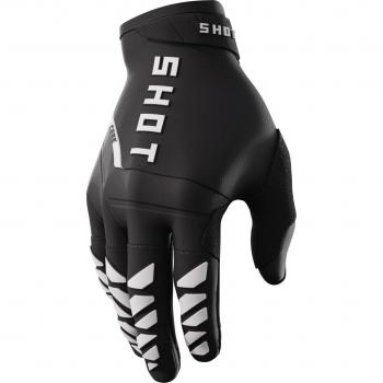 Shot Race Gear Gants de Motocross Noir
