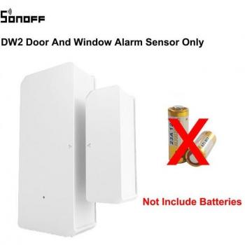 Sonoff 433MHz RF Bridge with PIR3 Motion Detector and DW2 Door & Window Alarm Sensor for Home Automation