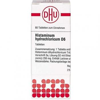DHU Histaminum hydrochloricum D6 Tabletten, 80 pcs. Tablets