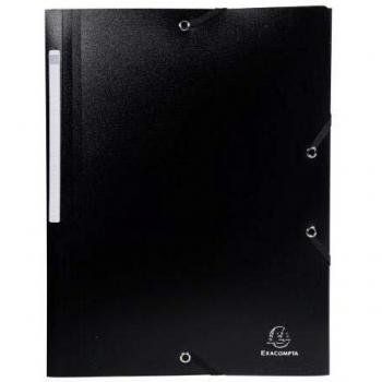 Exacompta Eckspannermappe A4, PP, 3 Klappen, grün