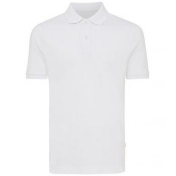 Iqoniq Yosemite Piqué-Poloshirt aus recycelter Baumwolle, schwarz, XL