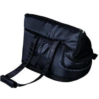 Trixie Riva Pet Carrier, Nylon, 26x30x45 cm, Black