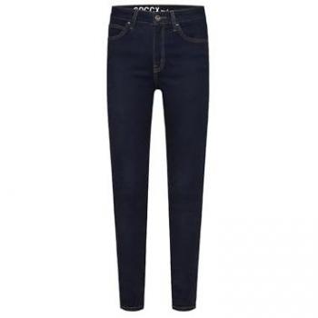 Hochtaillierte Slim-fit Jeans von SOCCX