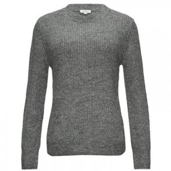 S.Oliver Strickpullover Grau Damen Größe 34