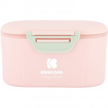 Contenitore latte in polvere con cucchiaino 130g rosa