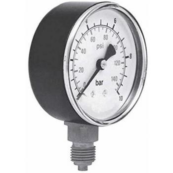 ICH Manometer 301.63.16 0-16 bar, Anschluss Unterseite, Ø63 mm