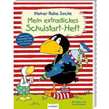 Der kleine Rabe Socke: Mein extradickes Schulstart-Heft