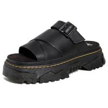 Dr. Martens Mattison Black Sliders – Women’s UK 6