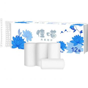 12 Rolls Bathroom Tissue 4 Ply White 80g/Roll