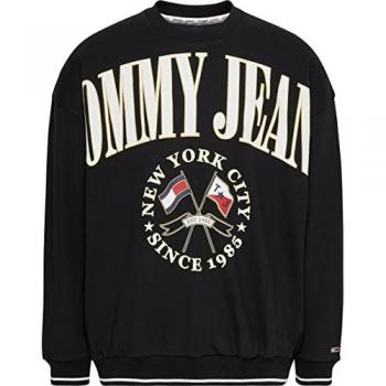 Pull à capuche Tommy Jeans de couleur noire