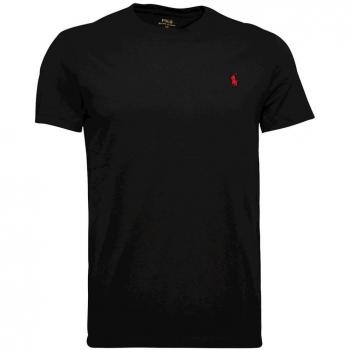Polo Ralph Lauren Men's Cotton Crew Neck T-Shirt Black