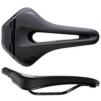Sanmarco GND Short Dynamic Narrow Saddle, 322MN401, Black Edition