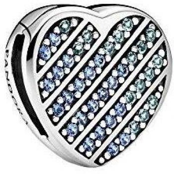 PANDORA Charm Corazón Azul para Joyería Infantil