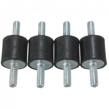 Soportes de goma antivibración M8 para generador (set de 4)