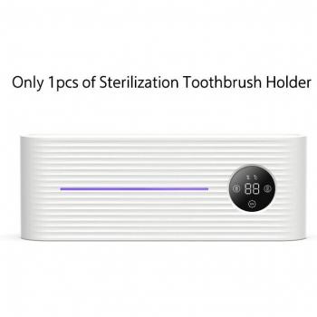 Smart UVC Toothbrush Holder and Toothpaste Dispenser Rack