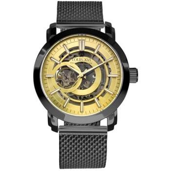 Louis XVI Montre Luxe Noir 44mm 5ATM