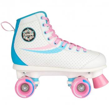 Nijdam Unisex Adult 52RH Retro Swirl Roller Skates