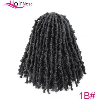 Faux boucles pour cheveux locs