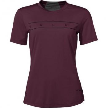 Vaude Qimsa Logo Shirt – Damen, Größe 44, lila (T-Shirt)
