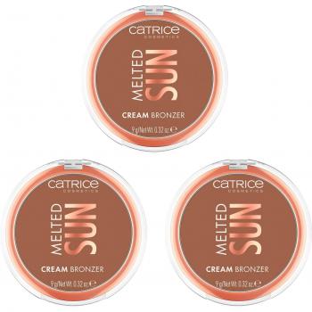 Catrice Bronzer-Puder »Melted Sun«, 3-teilig, mit cremiger Konsistenz