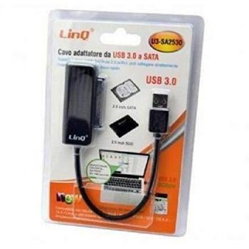 Adattatore USB 3.0‑SATA per Hard Disk 2,5 – Linq