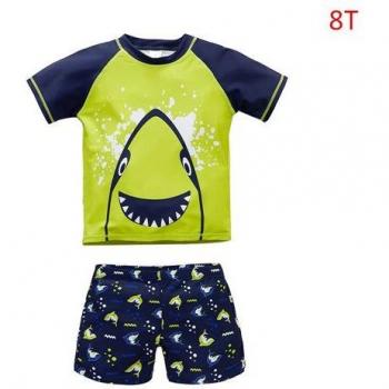 Kavkas Shark Graphic Boys Swim Shorts