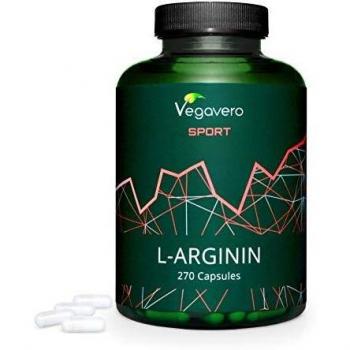 Arginina 99% Vegavero® – 700 mg, 3 Mesi