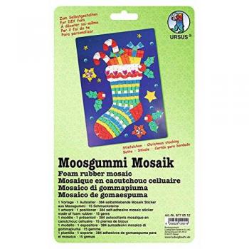 Moosgummi Mosaik Stiefelchen