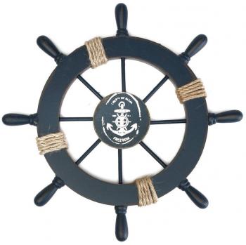 Rosenice Schiffssymbol mit Anker-Wandbild