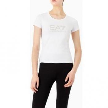 Camiseta de Mujer EA7 8NTT66 en Blanco