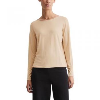 MARC O'POLO Langarmshirt camel | L
