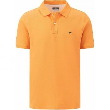 FYNCH HATTON Casual Fit Poloshirt in leuchtendem Orange