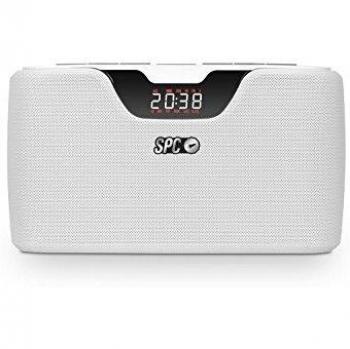 SPC-Radio Portátil Bluetooth SPC Radio Storm Boombox 4503B 20W Blanco