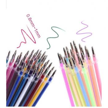Watercolor Gel Marker Replacement Set – 24 Neutral Shades