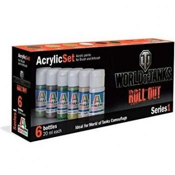 Set di vernici acriliche World of Tanks