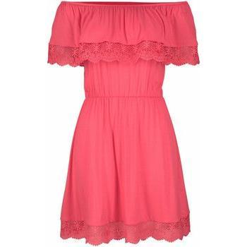 Lascana Vestido de Playa Holly en Coral para Mujer