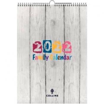 Collins Brighton 2022 Yearly Wall Planner