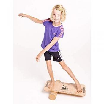 RollerBone Balance Board with Cork Rollers