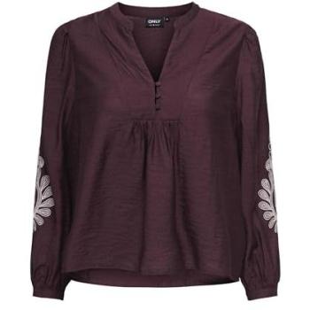 Vrouwens blouse in bordeaux – Only Kana 78