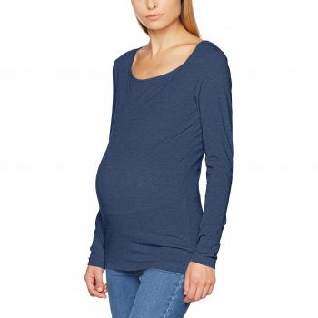 Top Mamalicious Mlemmely Nell L/S de Jersey para Premamá