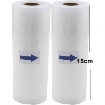 Rollos de sellador al vacío, bolsas para congelar alimentos, sin BPA, 12/15/20/25/28cm x 500cm