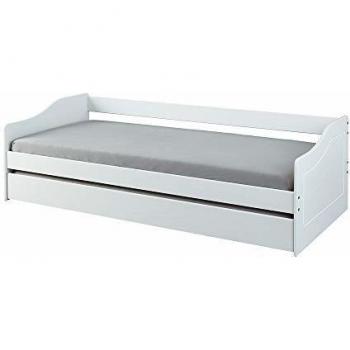 Funktionsbett Malte von Inter Link in Weiß, Abmessungen: 90x200 cm (Länge x Breite)
