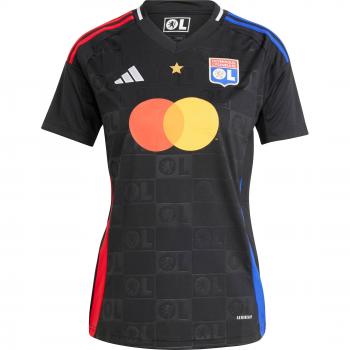 Maillot officiel OL Femme 2024-25 – Couleur noire