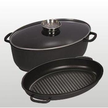 Kelomat Bräter MAGNUM Maße 38 x 24 x 13 cm, Inhalt 8 Liter