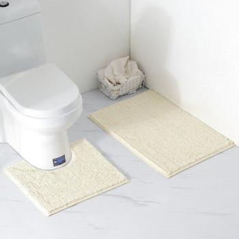 Set de Tapis Chenille Shaggy