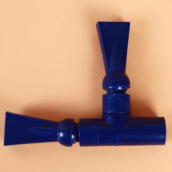 Aquarium Water Pipe Connector with Double-Head Nozzle