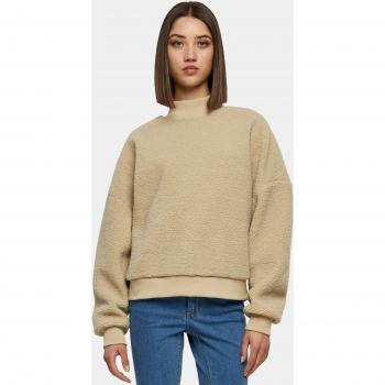Pullover Sherpa Femme Beige
