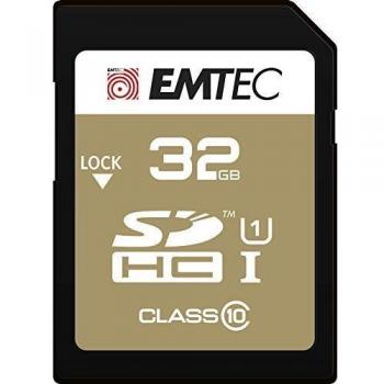 EMTEC ECMSD32GHC10GP Mémoire Flash 32 Go SDHC Classe 10 UHS-I 85MB/s
