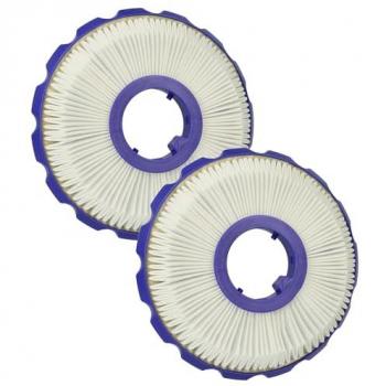 Pack de 2 filtres HEPA bleu/blanc pour Dyson DC50, DC51 Animal